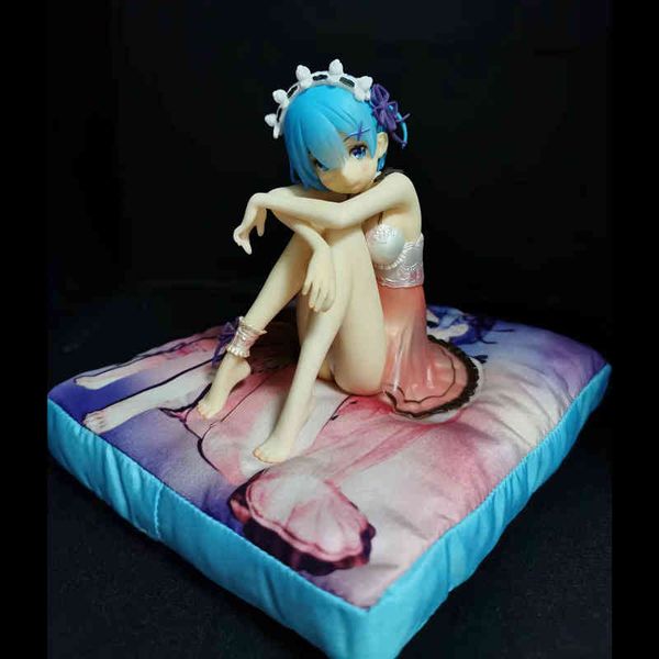 

anime re: life in a different world to zero figure toys kadokawa rem birthday underwear pvc action figures gift