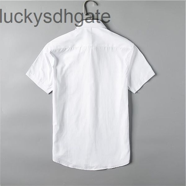 

2022 brand clasic b br t hirt and polo luxury deigner ummer fahion caual men' dre buine linen tat yq3u 576p 576p, White;black