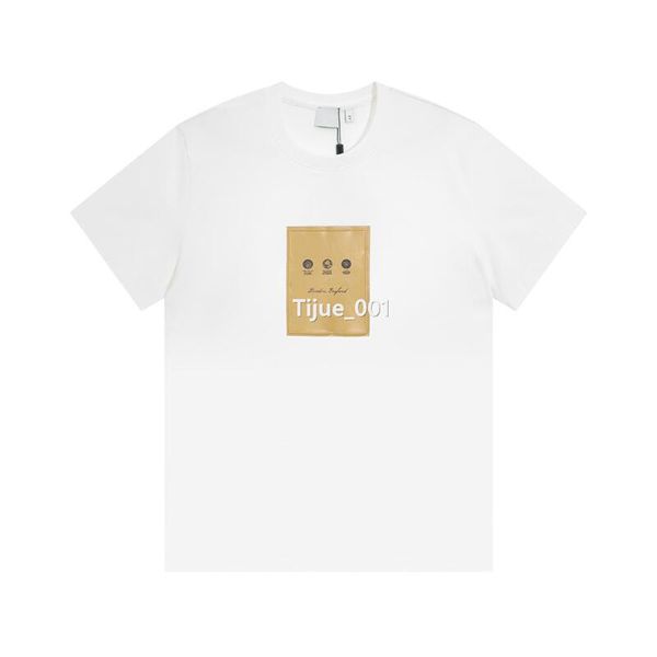 

22ss france new classic limited printed tee man women couples fashion street high end designer t-shirt summer vacation t-shirts trend short, White;black