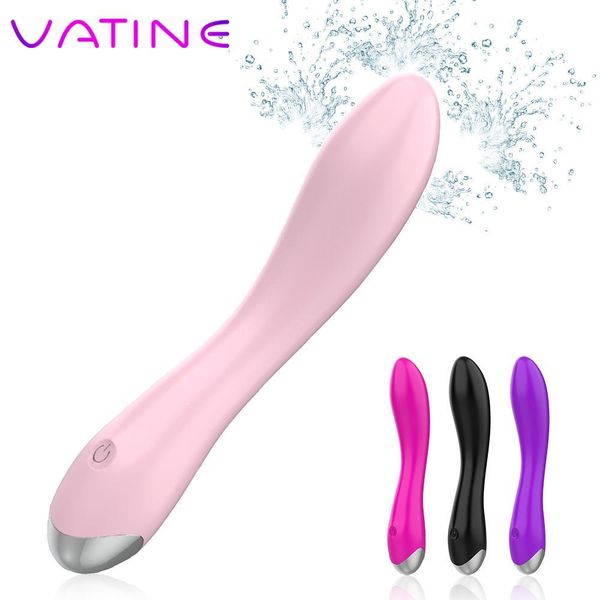 VATINE 20 Geschwindigkeit Vaginal Massagegerät USB Lade G-punkt Vibrator AV Zauberstab sexy Spielzeug für Frau Weibliche Masturbator Klitorisstimulator