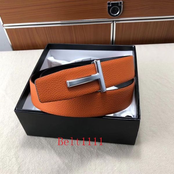 

belts men clothing accessories business belts for men big buckle fashion mens leather belts whole with box tom11322q, Black;brown