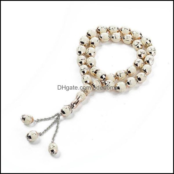 

bangle bracelets jewelry muslim prayer beads round bead tesbih rosary islamic tasbeeh scriptures tasby worship supplies drop de dhdn1, Black