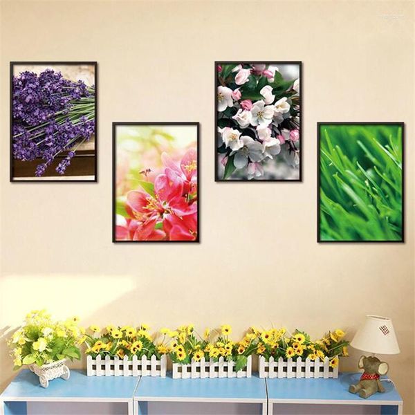 Adesivos de parede adesivos de flor planta quarto decoração de quarto moderno mural decoração home decoringwall