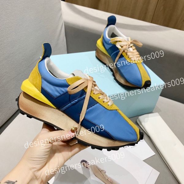 

sneaker lace up beading rubber leather casual shoes designer man woman graffiti sneakers canvas running shoes hight quaitly size 35-44 ly211, Black