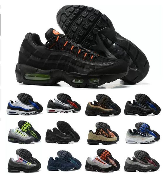 

designer womens worldwide casual shoes chaussures 95 neon mens shoes classic black red white sports surface cushion breathable 95s men sneak