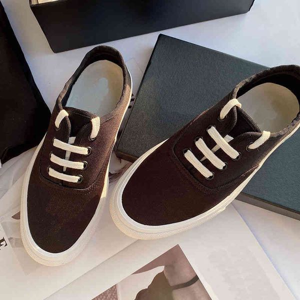 

sandals canvas shoes in the autumn of women's breathable low round head lace up, one foot on student up small white, Black