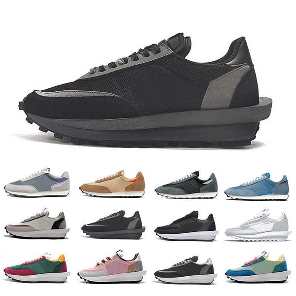 

white nylon vaporwaffle mens women running shoes triple black ldv waffle wolf grey hyper grape green gusto college orange walking sports