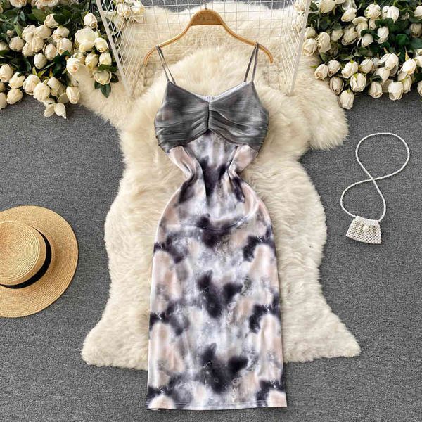 

casual dresses french oil painting girl dress chic temperament royal sister light familiar style suspender ex60, Black;gray