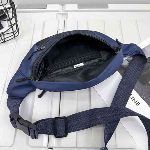 

2022 new sports leisure diagonal back trend personalized canvas waist bag