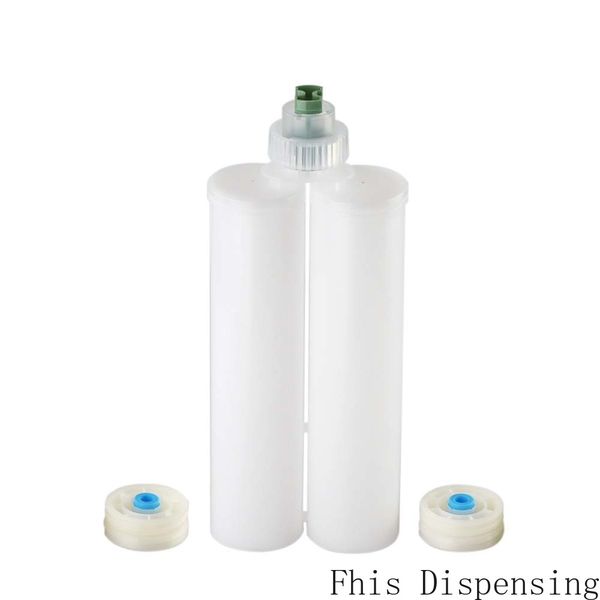 Klebstoffe, Dichtstoff, Kunststoff, Doppelkartusche, 400 ml, 1-1 leere Zweikomponentenflasche für Epoxidharz
