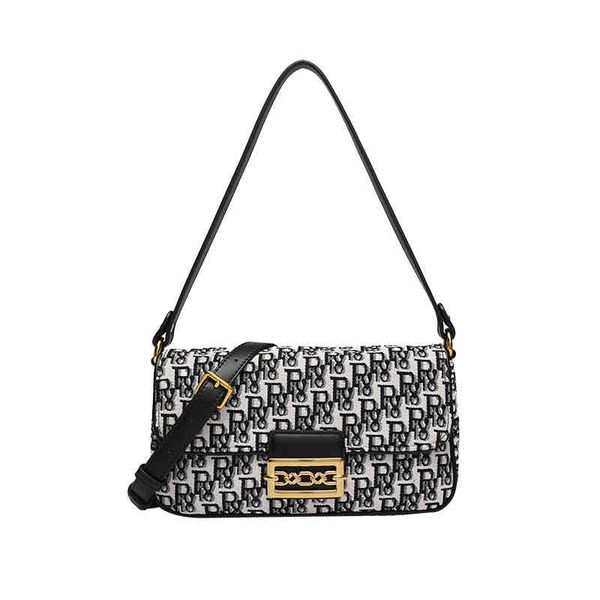 

new women's shoulder bag armpit french stick bag, fashion, texture, niche design,