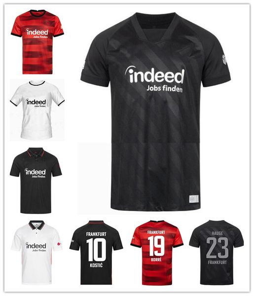 

21 22 23 eintracht frankfurt soccer jersey 2021 2022 die adler sow silva kostic jovic and kids hasebe kamada hinteregger maillot de foot, Black;yellow