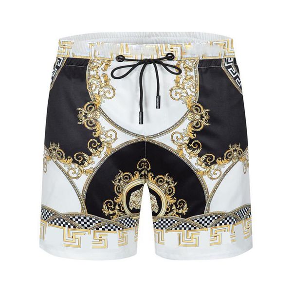 

2022 new designer shorts luxury men's fashion color print printed shorts men and women beachpants pants257q, White;black
