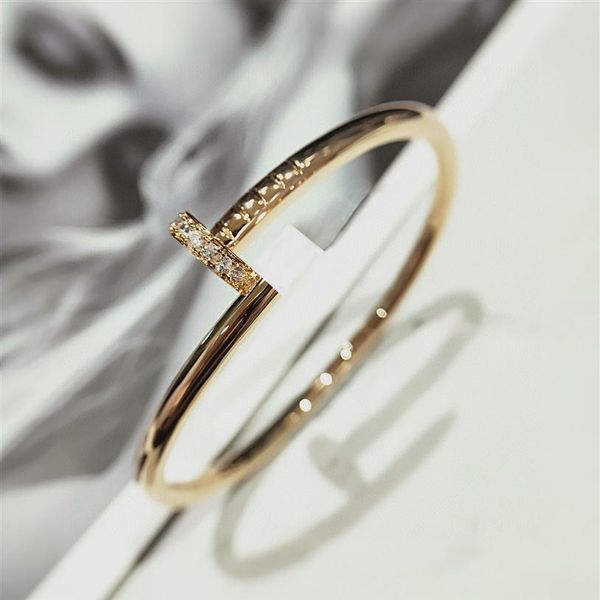 

men and women fashion nail bracelet wedding with box298t, White