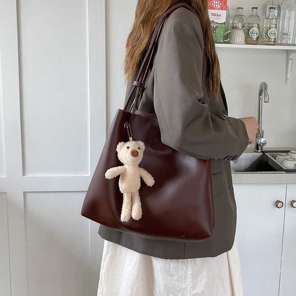 2022 neue mode retro Tragetaschen Koreanische student klasse einzelne schulter tasche