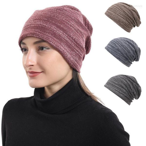 Beanie/Skull Caps Winter Ladies Fashion Warm Cotton Hats Berretti lavorati a maglia da uomo Europei e americani Hedging Autumn1 Eger22