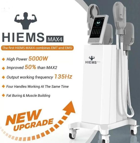 

professional ems slimming muscle building fat reduction beauty machine 13 tesla emslim device with rf 4v handles muscle built weight reduce