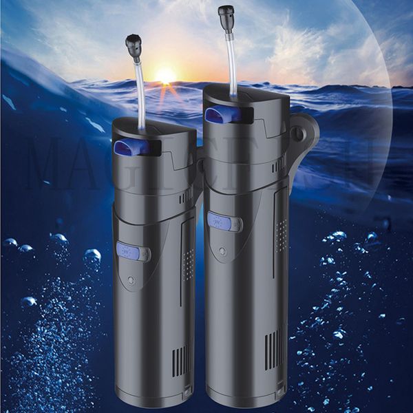 Sunsun GRECH rium Fish Tank Filtro UV ultravioletto Alghe batteriche Killer Lampada CUP 803 805 807 809 Y200917