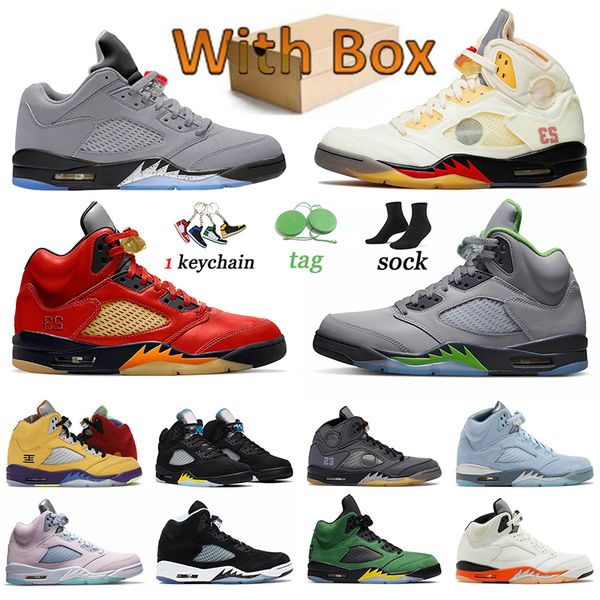 

2022 arrival 5 basketball shoes men trainers jumpman mars for her low psgs concord aqua 5s sneakers racer blue sail green bean mens sports p
