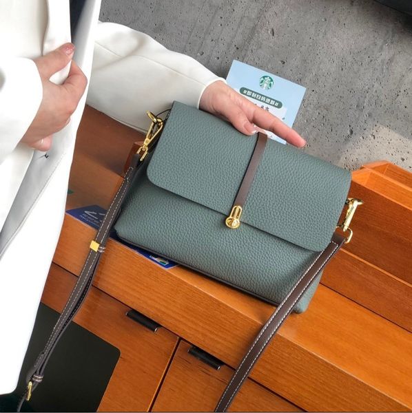 

genuine leather one-shoulder bags women bags trendy large-capacity portable female fashion totes messenger bag large capacity handbag small