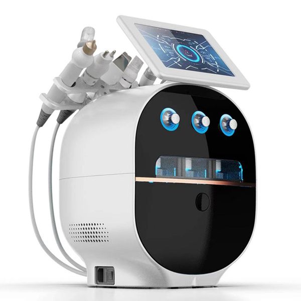 Высококачественная кислородная гидроматическая машина для ухода за кожей на лице.