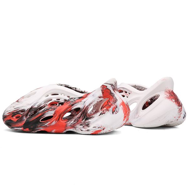 

slipper sandals creative coconut women's hole casual seaside fashion breathable sandals outdoor slippers foam running shoes, Black