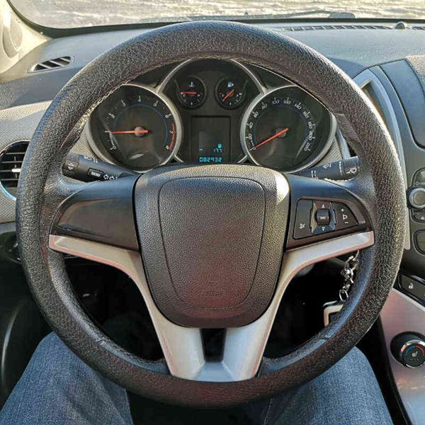 1PC Auto Coprivolante in silicone Accessori per guanti da volante per Honda KIA Hyundai LADA Audi Nissan Peugeot BMW ecc. Y220422