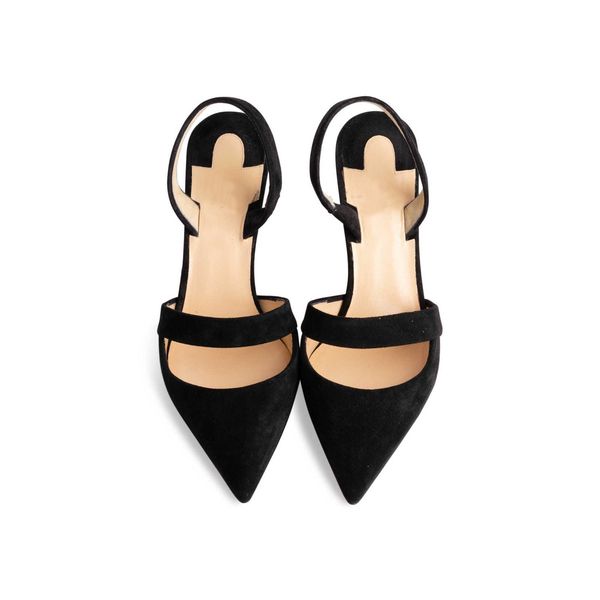 

women sandals dress high heels pumps red sole shoes luxury design heeled,lady's actina 85mm heel pointed wedding party with box, Black