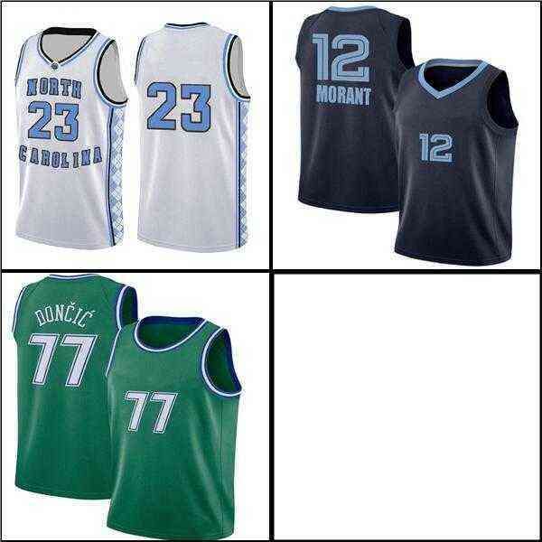 

wholesale custom 23 mj jersey 77 luka 12 ja morant doncic basketball 33 scottie pippen dennis rodman dirk kristaps 41 nowitzki lonzo 2 ball, Black;red