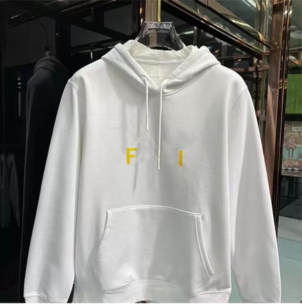 

mens designer hoodie chest embroidered badge men's hoodies womens sweaters sweatshirts couple models size s-5xl new clothes v0gg, White;black