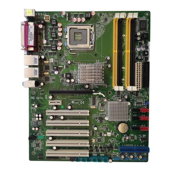 SIMB-A01 SIMB-A01-6G200A1E Оригинальная материнская плата для Advantech Atx Industrial Control Двойной сетевой порт промышленная плата 775