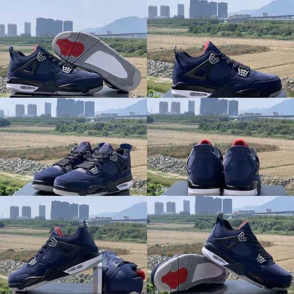 

shoes sale 4s winter basketball designer loyal blue white habanero red black iv sneakers size40-47