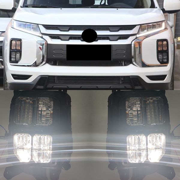 1 Set LED DRL Daytime Running Light per Mitsubishi Outlander Sport ASX 2020 2021 Fari Fendinebbia Fendinebbia Guida Fendinebbia