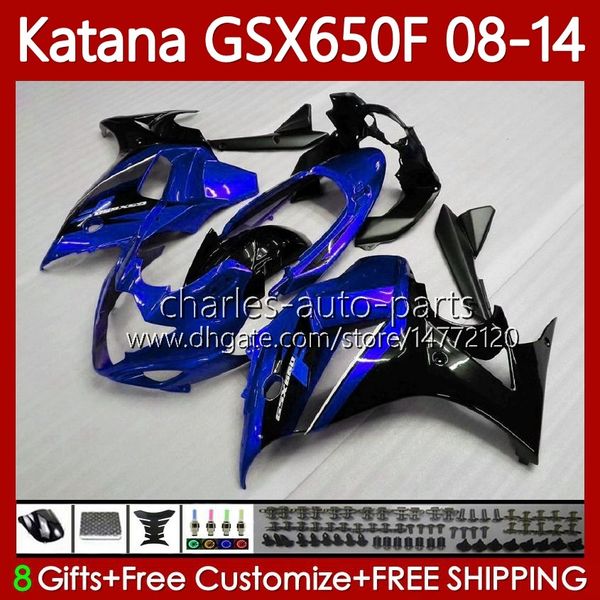 Bodys Factroy Blue Kit Suzuki Katana GSX-650F GSXF 650 GSXF-650 08-14 120NO.19 GSX650F GSXF650 08 09 10 11 12 13 14 GSX 650F 2008 2009 2010 2011 2012 2013 2014 PERSERING
