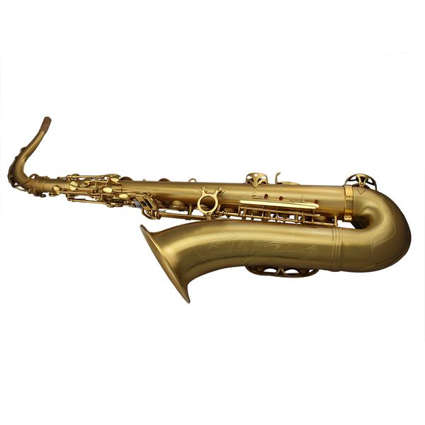 

high grade dark gold lacquer color polished tenor saxophone