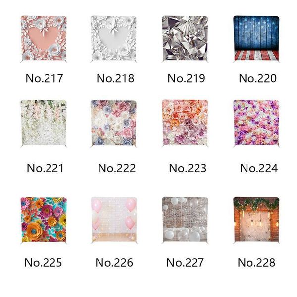

customized 1 stand and 1 double sided print pillow case backdrop for pgraphy