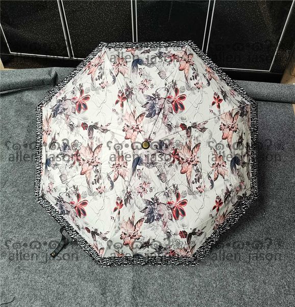 

leaves europe sun umbrellas hipster automatic folding designer luxury umbrellas outdoor travel multifunction windproof rainy umbrellas