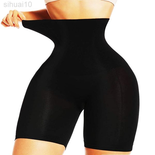 Pantaloncini Intimo senza cuciture Body Shaper Abito donna Vita Trainer Body Butt Lifter Slim Tummy Control Slip Cintura Shapewear L220802