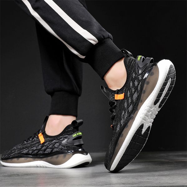 

women's men's running shoes coconut sneakers casual fashion outdoor sports training shoes black color