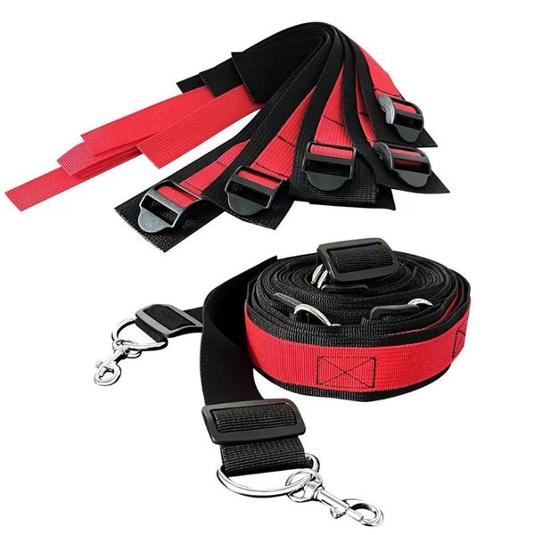 

a6hf under bed sm bondage set restraint straps handcuff position chain toys