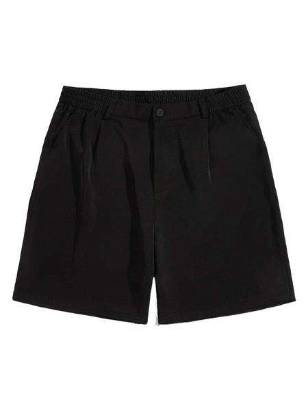 

men slant pocket bermuda shorts 53sa#, White;black