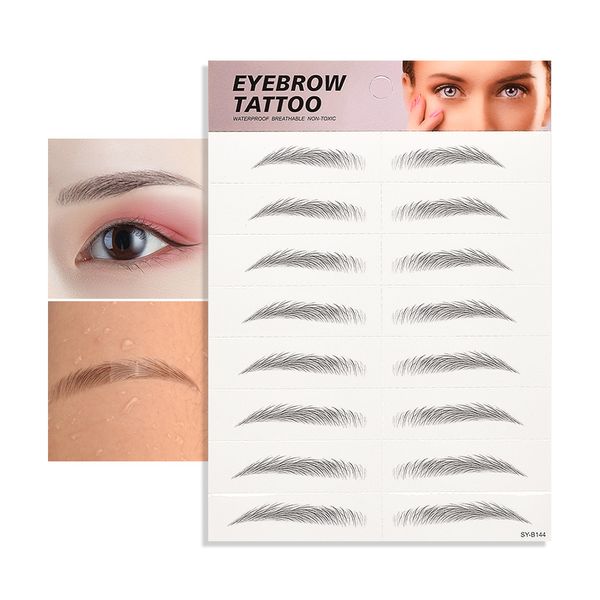 

3d simulation eyebrow sticker 1pc korean style eyebrow