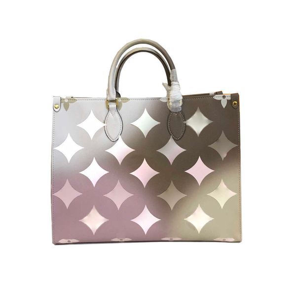 

spring in the city women luxurys designers totes bags onthego gm sunrise pastel handbag gradient shouder shoping bag genuine ladies travel