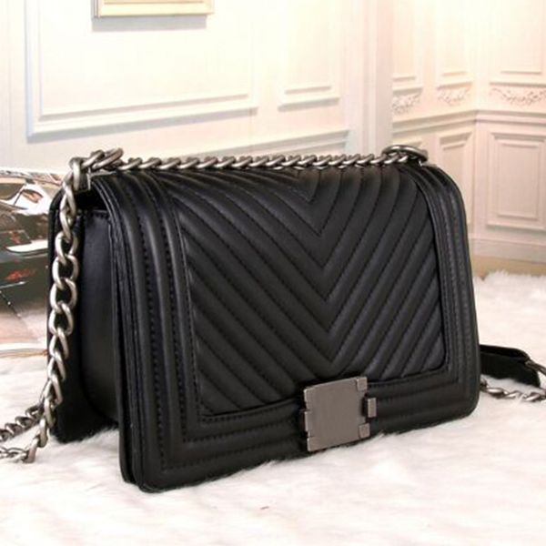 

wholesale luxury handbags v stripe women bags designer small shoulder crossbody for women black pink red three colors