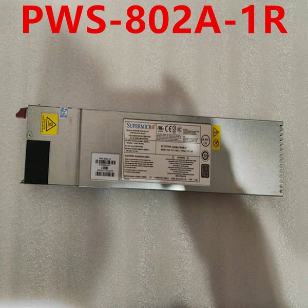 Оригинальный компьютерный питание Power Props PSU для Supermicro 5029P-E1CTR12L 800W Питания питания PWS-802A-1R