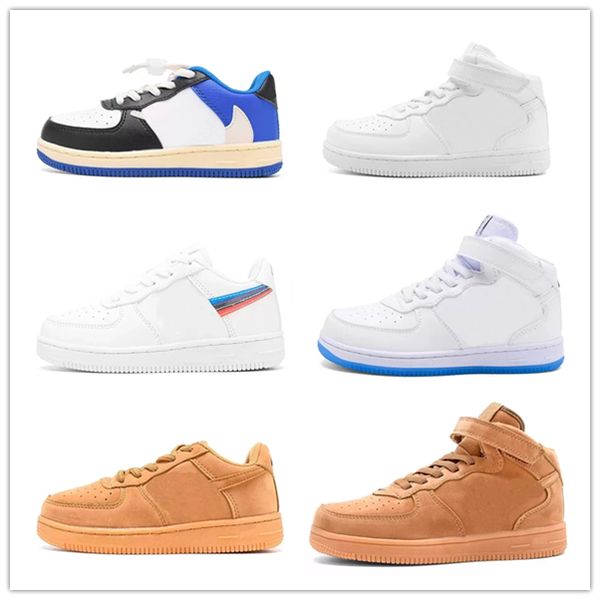 

2022 kids 1 skateboarding shoes for skate shoe youth sneakers children sneaker pour infants sports chaussures teenage boys trianers size 27-