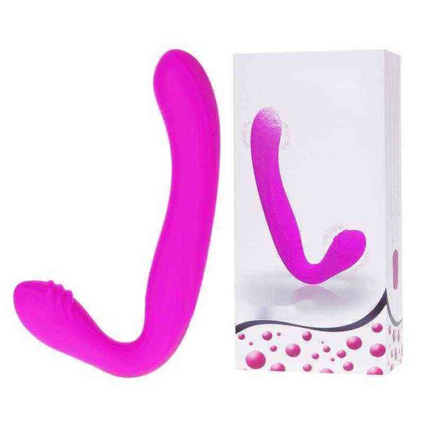 Nxy Vibratori Doppio 30 Frequenza Senza spalline Ricaricabile Dildo in silicone Anale Spina per pene Partner sessuale Giocattolo Lesbica Femmina 1220