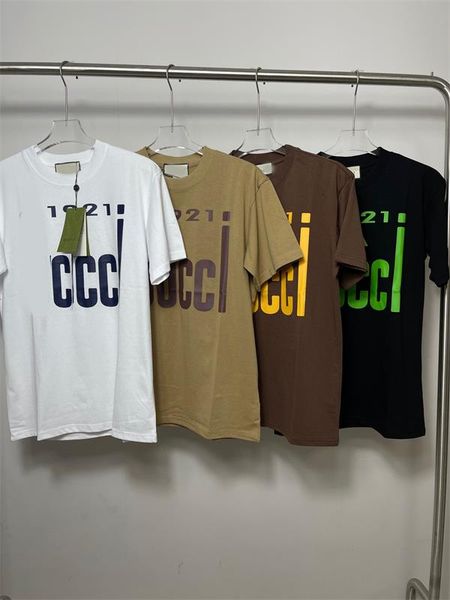 

new luxury women's t-shirt cartoon printed letter logo short sleeve loose comfy streetwear 2022 summer ladies clothes, White;black