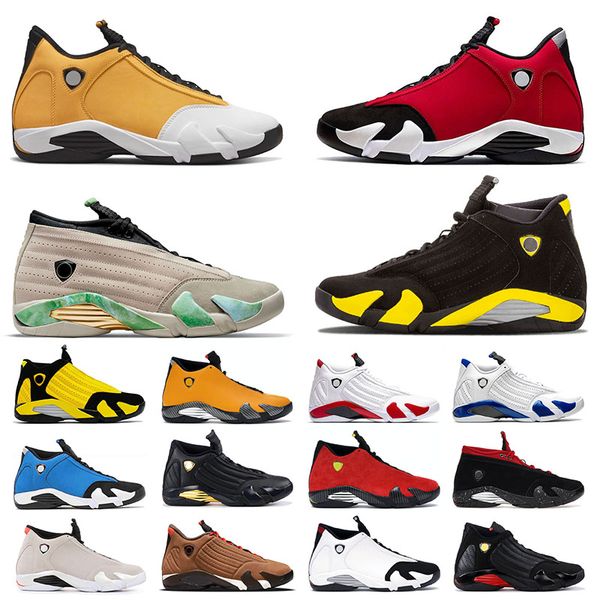 

jumpman 14 14s xiv mens designer basketball shoes ginger red lipstick gym blue red toro reverse ferrar yellow sports sneakers trainers big s