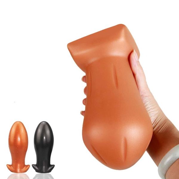 Riesige Analdildo Silikon Butt Plug Vagina Anus Expansion Buttplug Prostata-massagegerät sexytoy Erotische Erwachsene sexy Spielzeug Für Frau Männer